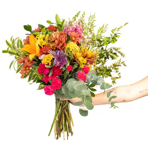Buquê Mix de Flores Coloridas Gigante