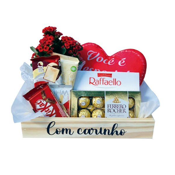 Box de Chocolates Com Carinho