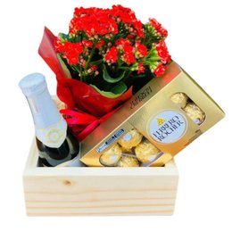 Imagem de Box de Ferrero Rocher e Espumante