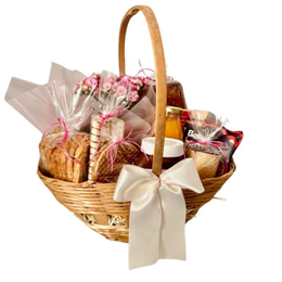 Imagem de Cesta Delícias Da Manhã Com Bolo