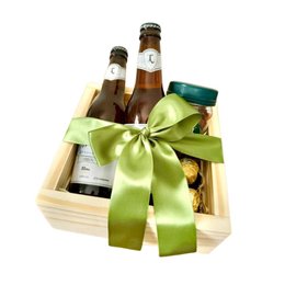 Imagem de Cesta de Cerveja, Chocolates e Nuts