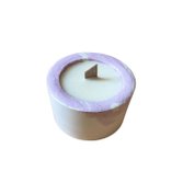 Vela Aromática em Pote Lilás