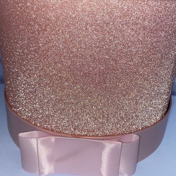 Café da Manhã Box Glitter Rosa