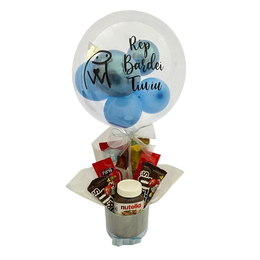 Imagem de Box Guloseimas Nutella Flork Azul