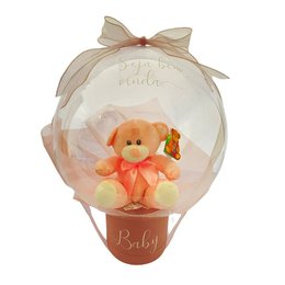 Imagem de Pelúcia no Balão Maternidade Rosa