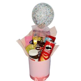 Imagem de Box de Guloseimas Crianças Rosa Master