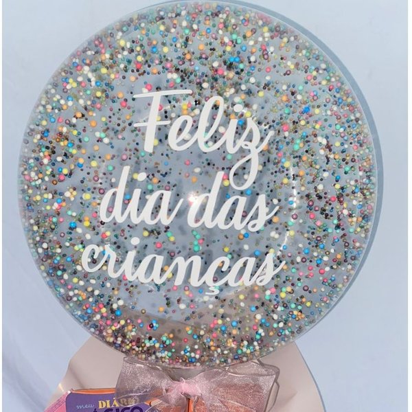 Box de Guloseimas Crianças Rosa Master