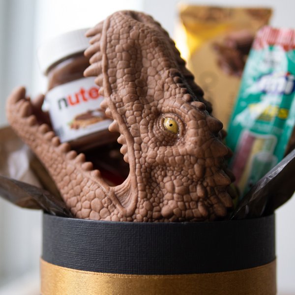 Dino Pocket Marrom - Nutella, Chocolate e Fantoche