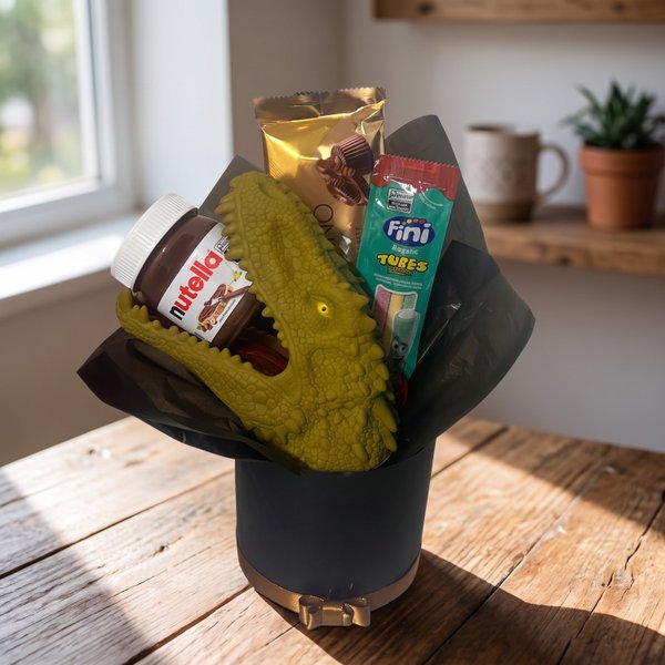 Dino Pocket Verde - Nutella, Chocolate e Fantoche