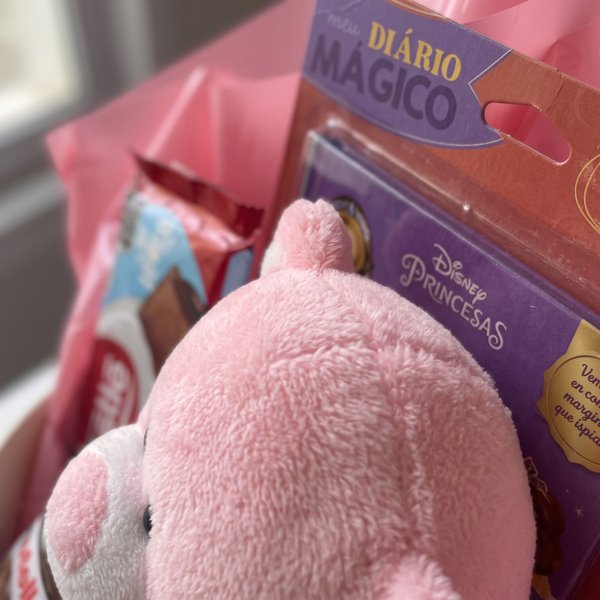 Presente Mágico - Ursinho, Diário, Nutella e Chocolate