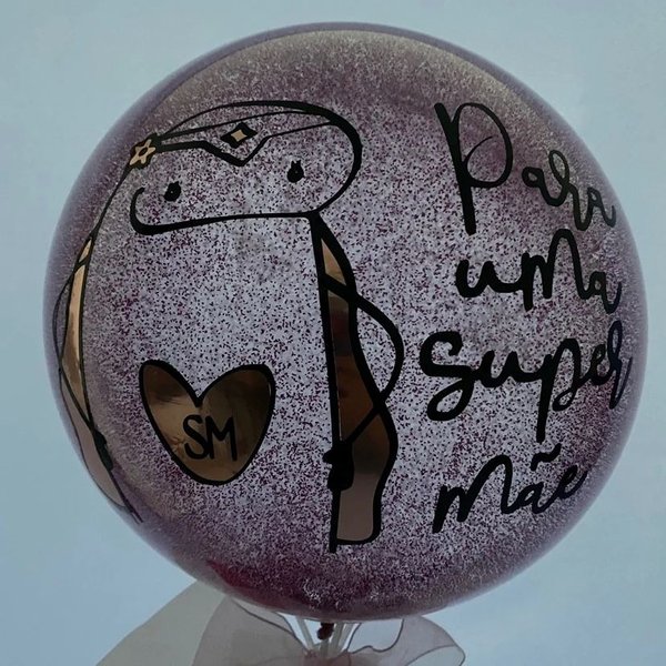 Balão e Guloseima Super Mãe Grande