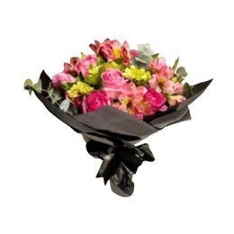 Imagem de Buquê com Flores Cor Rosa 