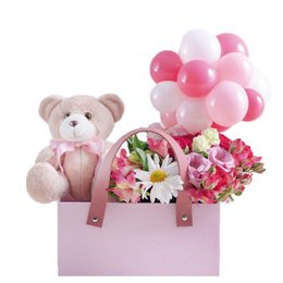 Imagem de Arranjo Rosa de Maternidade