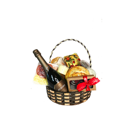 Imagem de Cesta Delícias Especiais e Morangos