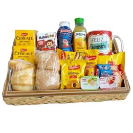 Imagem de Cesta de Café da Manhã Felicidade