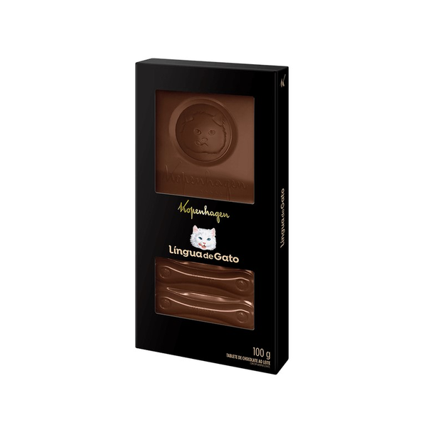 Língua de Gato Tablete ao Leite 100G