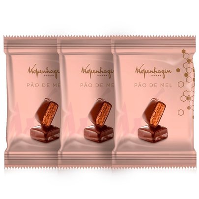 Kit Pão de Mel 40G - 3 Un