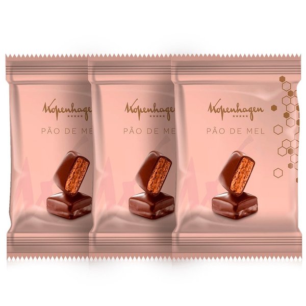 Kit Pão de Mel 40G - 3 Un