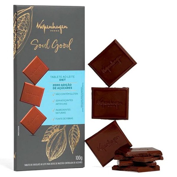Tablete Ao Leite Soul Good 100G