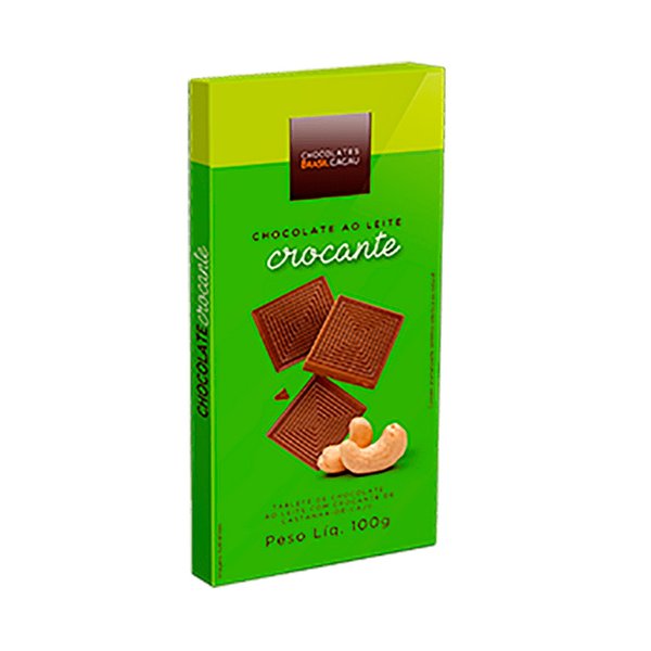Tablete ao Leite Crocante 100g
