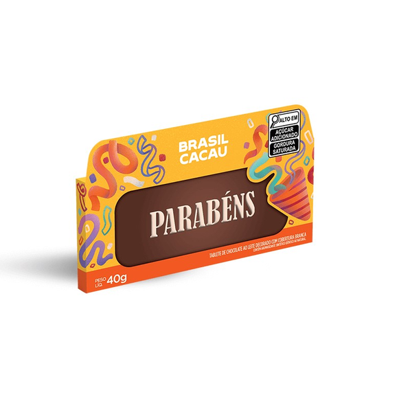 Tablete Parabéns 40g