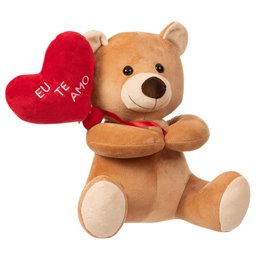 Imagem de Pelúcia Urso Balão Coração