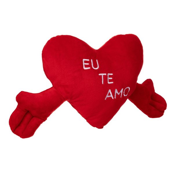 Pelúcia Coração Eu Te Amo Pequena