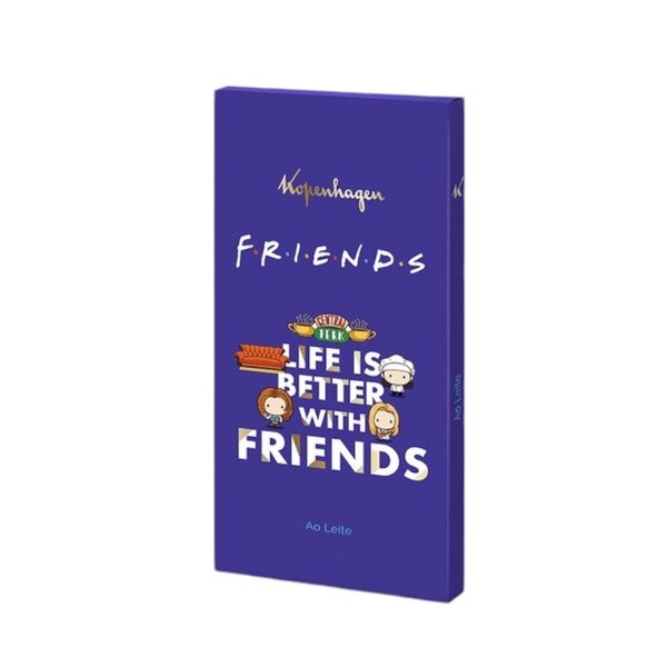 Tablete Chocolate ao Leite Friends 100g