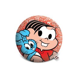 Imagem de Almofada Turma da Mônica Vermelha 40cm