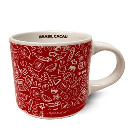 Imagem de Caneca Turma da Mônica Vermelha 325ml