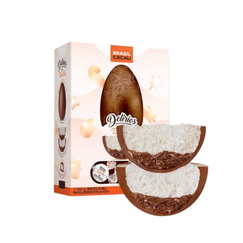 Ovo de Páscoa Delírios de Dinda 555g