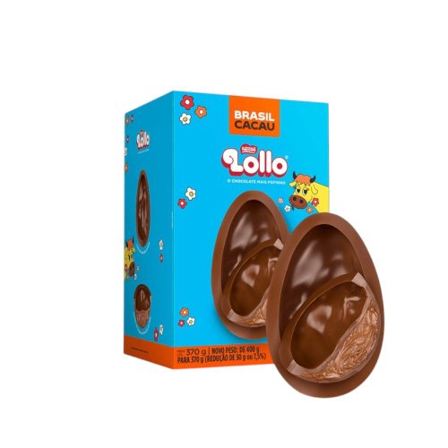 Ovo de Páscoa Recheado Lollo® Nestlé® 370g