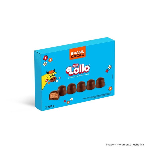 Caixa Bombom Marshmallow Lollo® 90g