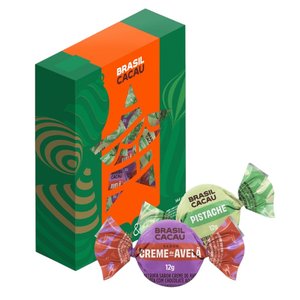 Imagem de Caixa Minitrufas Avelã e Pistache 144g