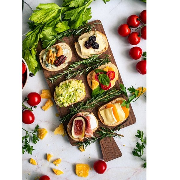 Tábua com Bruschettas