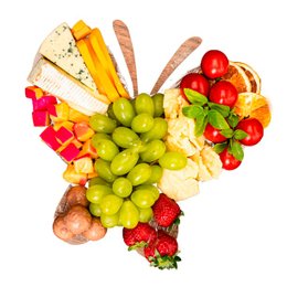 Imagem de Tábua de Queijos Vegetariana Borboleta