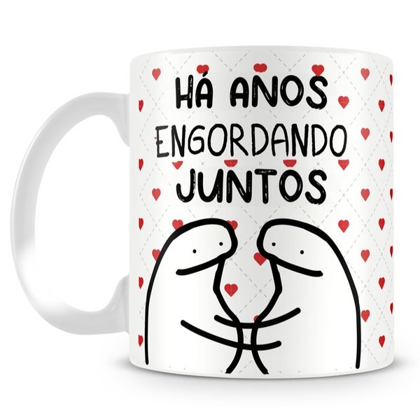 Caneca flork há anos engordando juntos