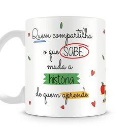 Imagem de Caneca Professores Mudam a História
