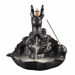 Imagem de Incensário Dragão Guardião Cascata de Fumaça