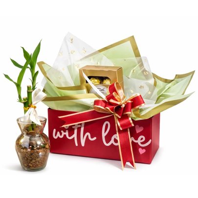 Kit With Love com Bambu da Sorte e Chocolate Ferrero