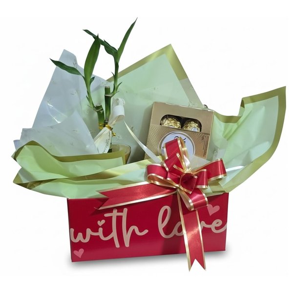 Kit With Love com Bambu da Sorte e Chocolate Ferrero