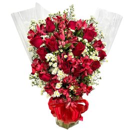 Imagem de Buquê Nova Conquista Vermelho 