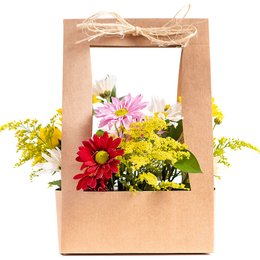 Imagem de Sacola com Flores do Campo 