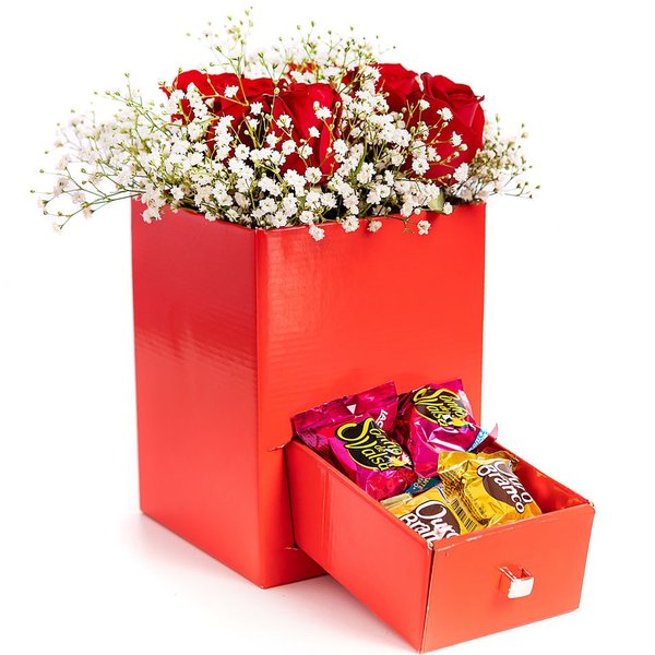 Caixa Box Vermelha 