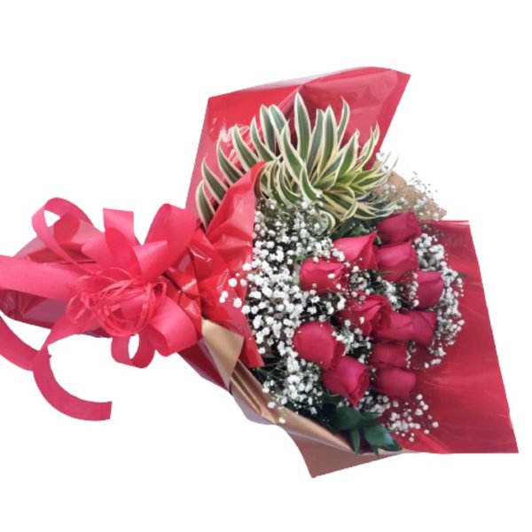 bouquet especial rosa vermelhas luxo