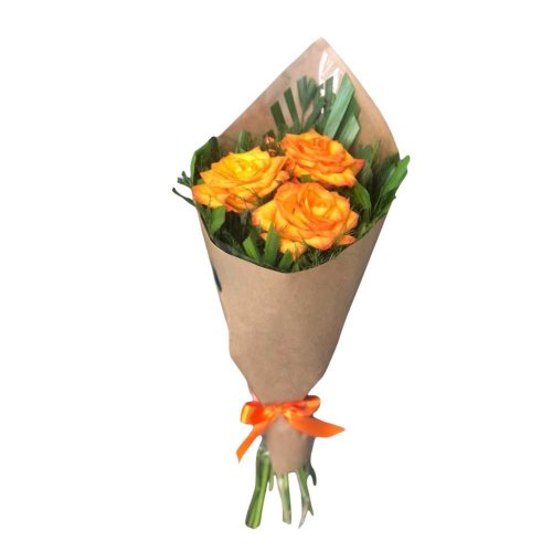Mini Buquê Carla Laranja