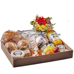 Imagem de Cesta Café da Manhã Vegetariana