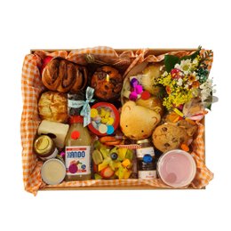 Imagem de Cesta de Café da Manhã ou Tarde Feliz ser Criança