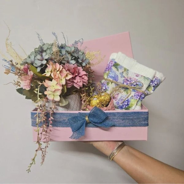 Kit Presente Floral Lavabo