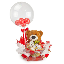 Imagem de Presente com Urso Apaixonado Café da Manhã Artesanal 